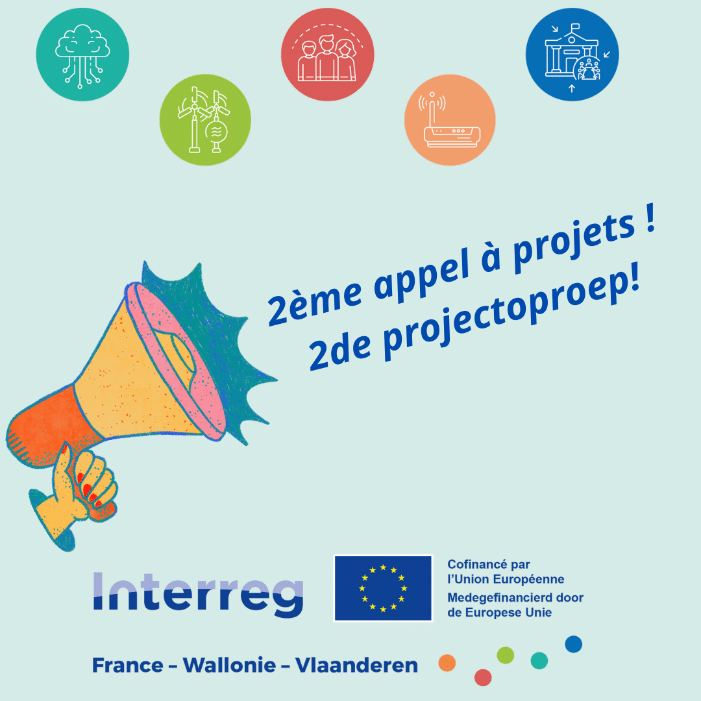 Appel à projet Interreg (France, Wallonie, Vlaanderen)