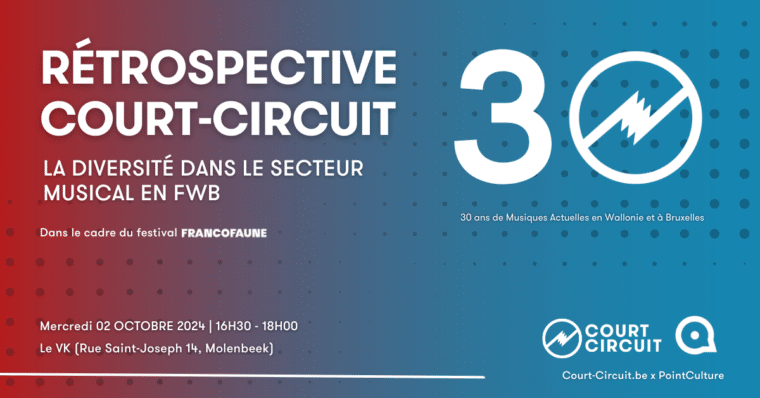 Rétrospective Court-Circuit x Point Culture du 02 octobre au VK (FrancoFaune)