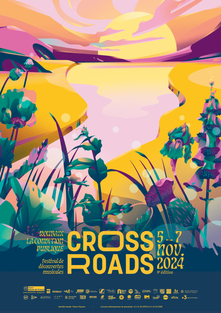 Affiche du Festival Crossroads 2024